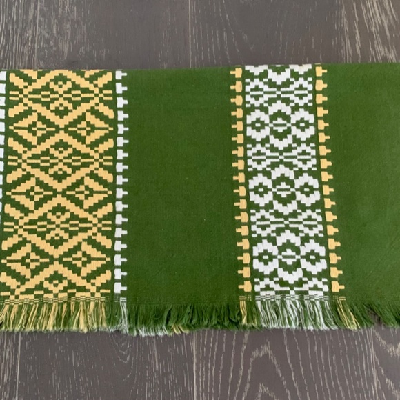 Table Runner Mid-Century Modern Geometric Design - Picture 2 of 8